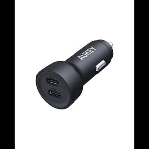 Aukey 65W 2-port Car Charger