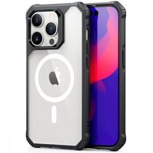 ESR Air Armor Case HaloLock iPhone 14 Pro, Clear B