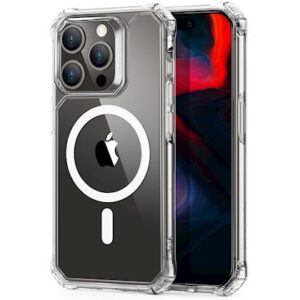 ESR Air Armor Case MagSafe iPhone 15 Pro Max, Clea
