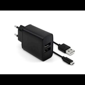 FIXED Dual USB Charger 15W+ USB/micro USB Cable, b