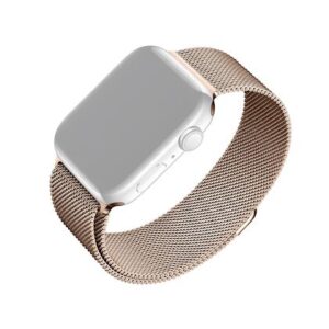 FIXED Mesh Strap Apple Watch 38/40/41mm, rose gold