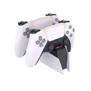FIXED Dual Charger Stand for PS5 controller, black